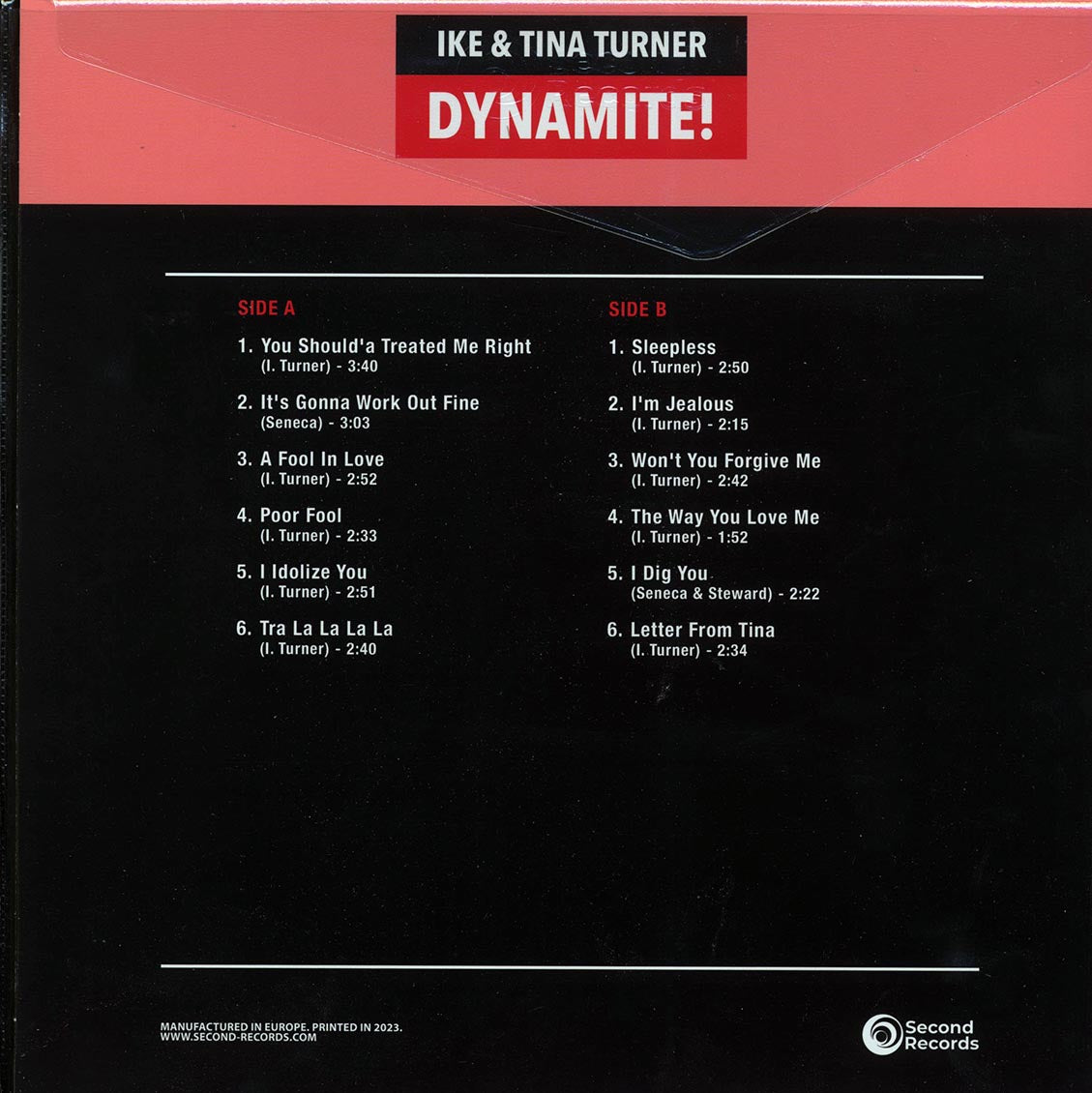 Ike & Tina Turner - Dynamite! (180g) (orange vinyl) - Vinyl LP, LP
