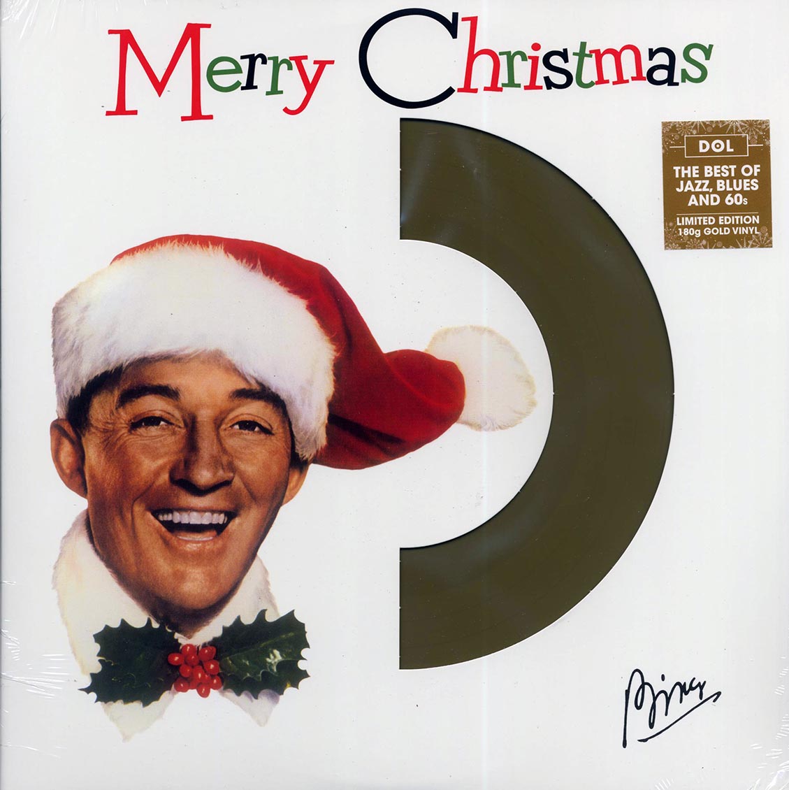 Bing Crosby - Merry Christmas (die-cut jacket) (180g) (gold vinyl) - Vinyl LP