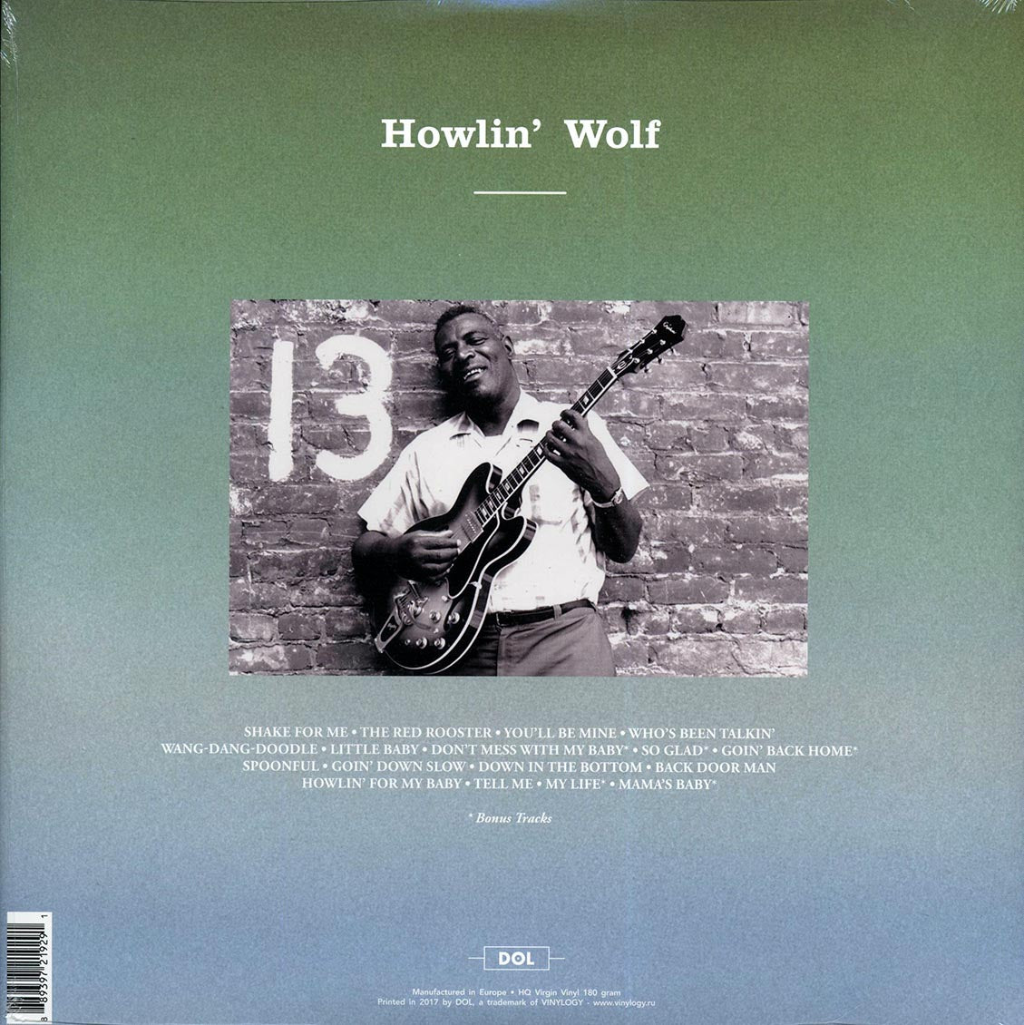 Howlin' Wolf - Howlin' Wolf (+ 6 bonus tracks) (180g) - Vinyl LP, LP