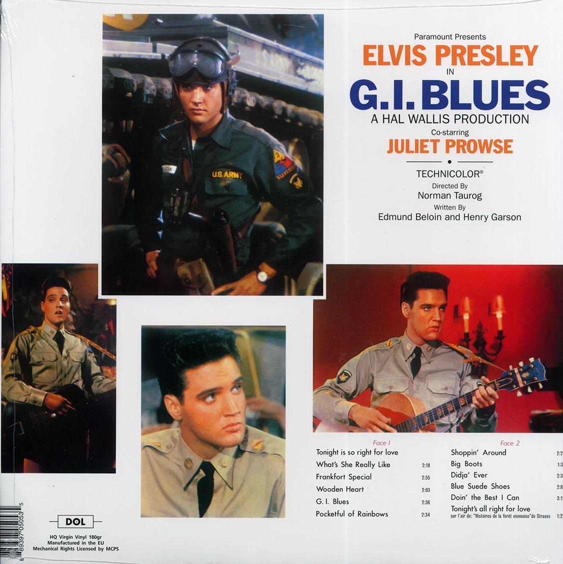 Elvis Presley - GI Blues (yellow vinyl) - Vinyl LP, LP