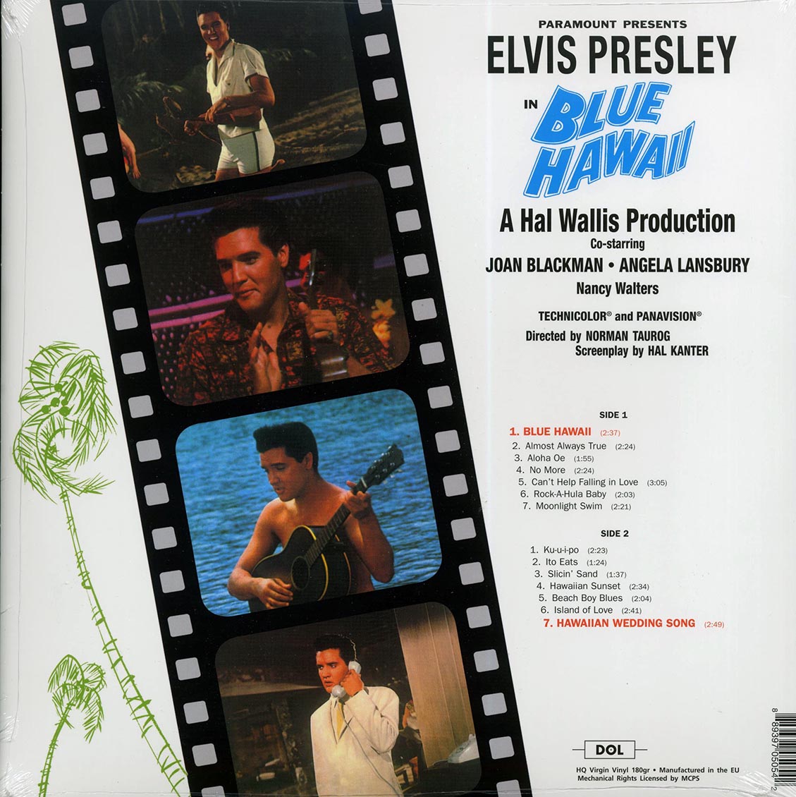 Elvis Presley - Blue Hawaii (Colored vinyl (turquoise)) - Vinyl LP, LP