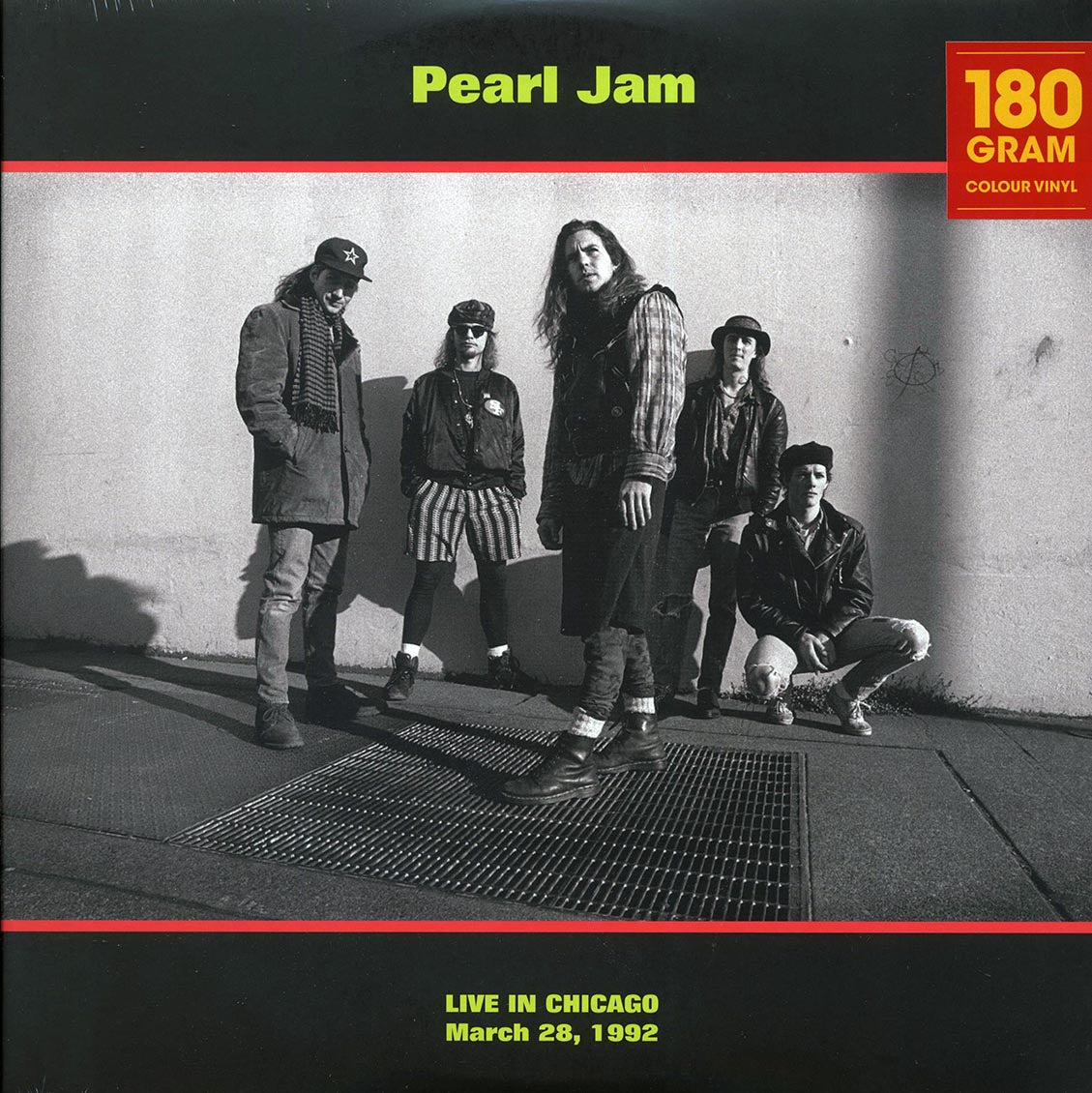 Pearl Jam - Live In Chicago March 28, 1992 (180g) (red vinyl) - Vinyl LP
