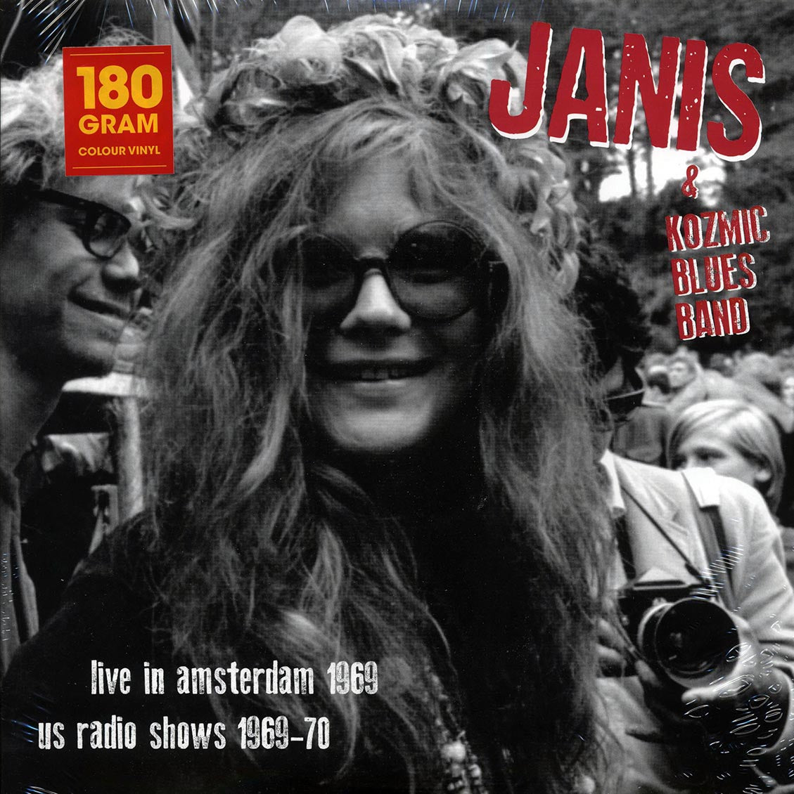 Janis Joplin & Kozmic Blues Band - Live In Amsterdam 1969 + US Radio Shows 1969-70 (180g) (white vinyl) - Vinyl LP