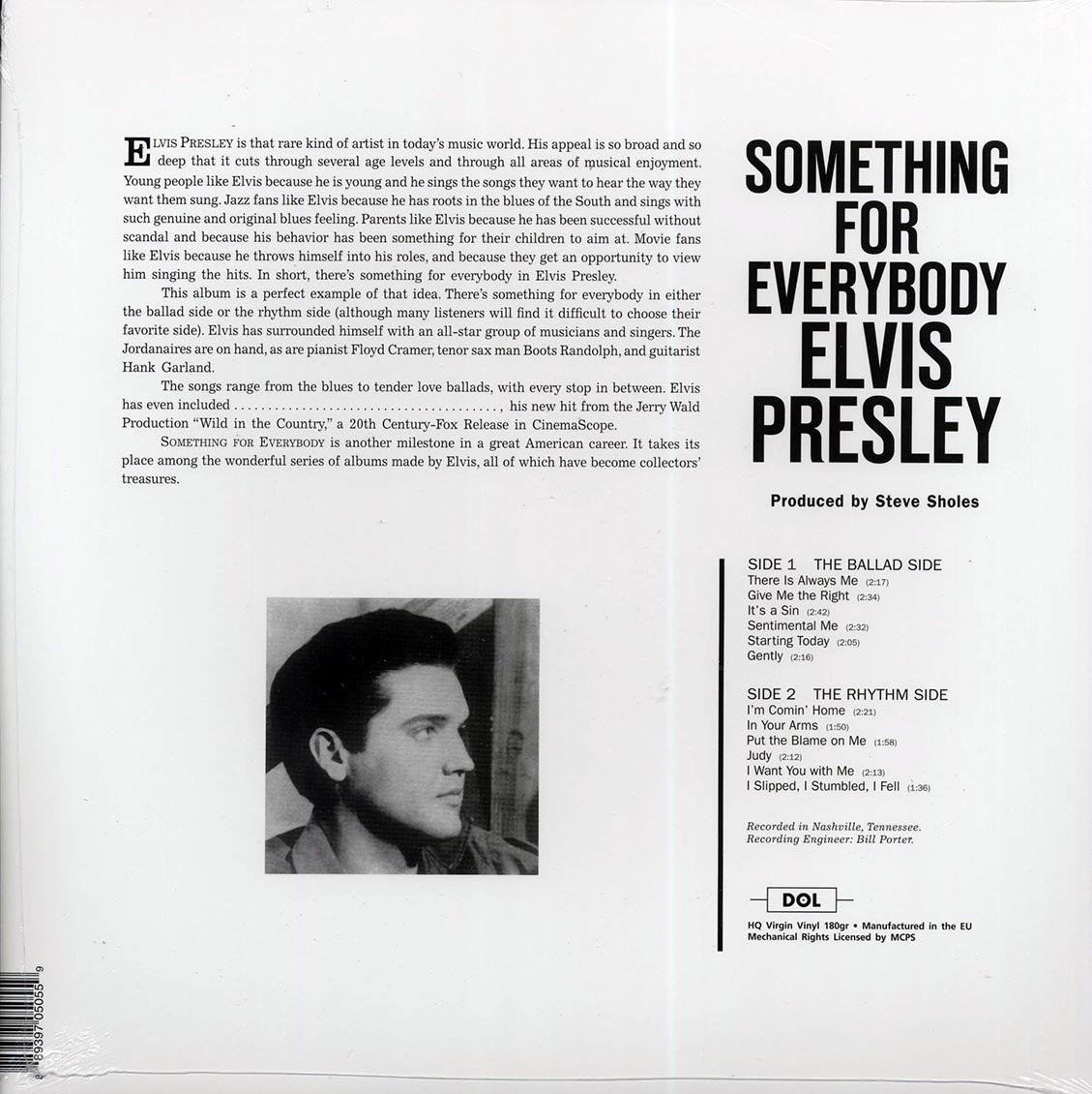 Elvis Presley - Something For Everybody (purple vinyl) - Vinyl LP, LP