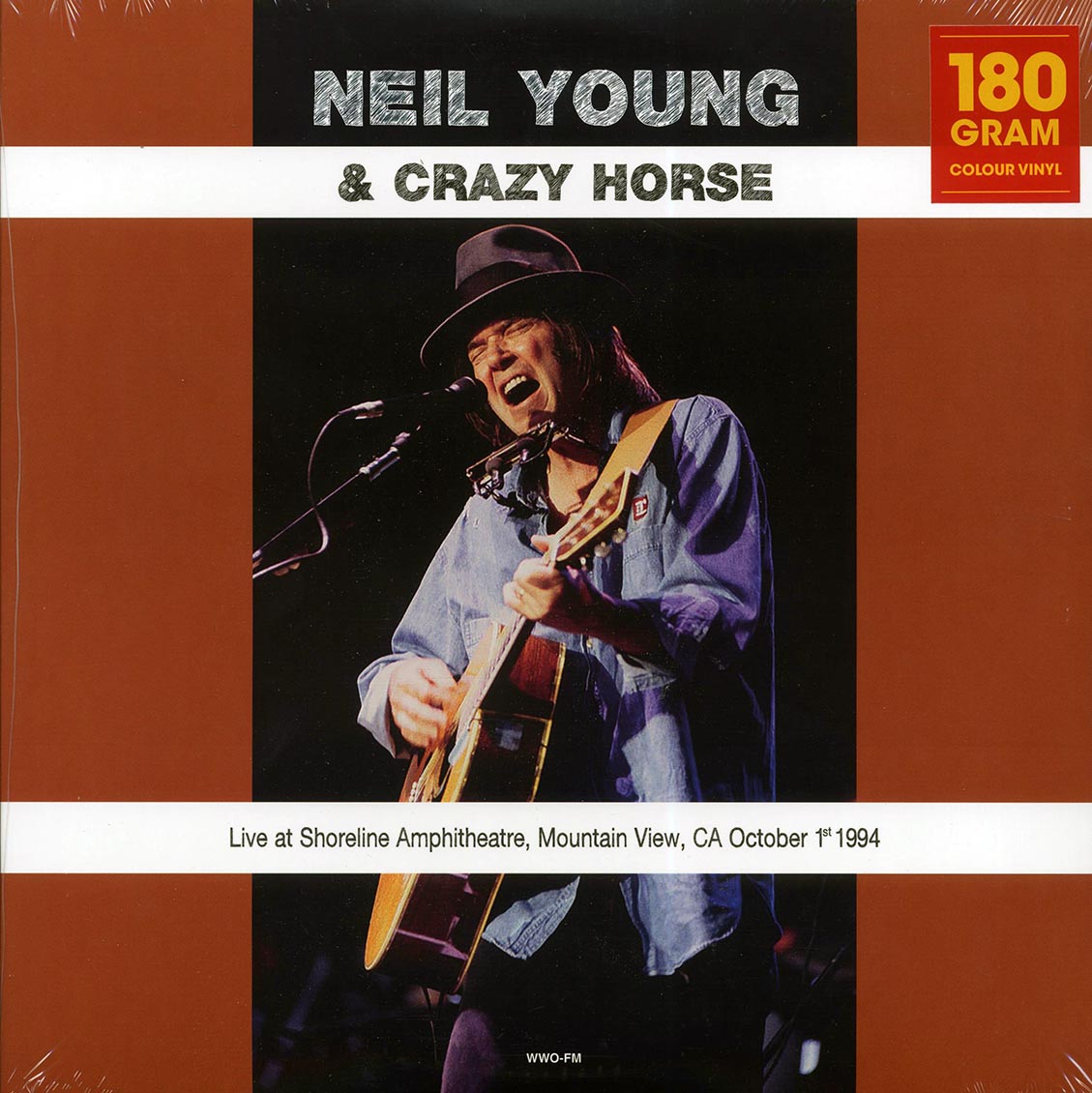 Neil Young & Crazy Horse - Live At Shoreline Amphitheatre, Mountain View, CA October 1st 1994 (180g) (green vinyl) - Vinyl LP