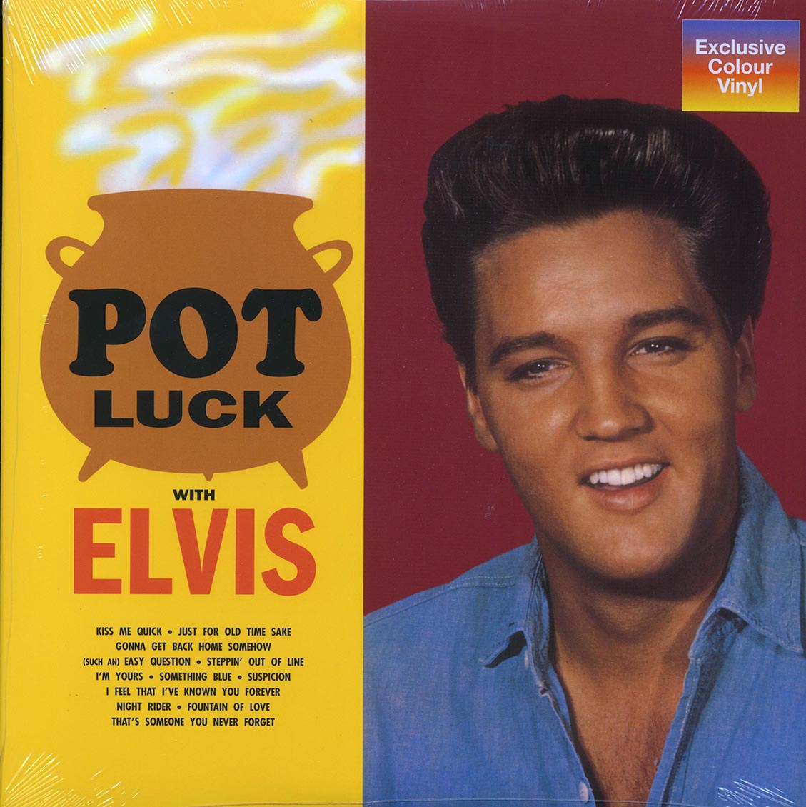 Elvis Presley - Pot Luck With Elvis (red vinyl) - Vinyl LP