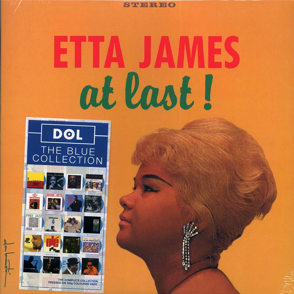 Etta James - At Last! (180g) (orange vinyl) - Vinyl LP