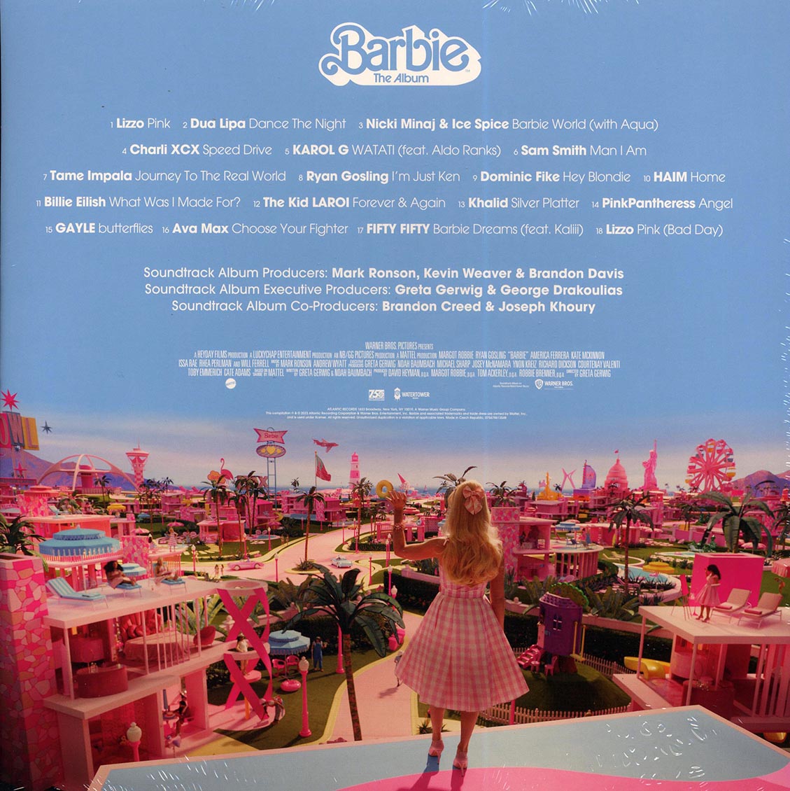 Pink, Khalid, Lizzo, Billie Eilish, Tame Impala, Etc. - Barbie The Album (+ 4 bonus tracks) (pink vinyl) - Vinyl LP, LP