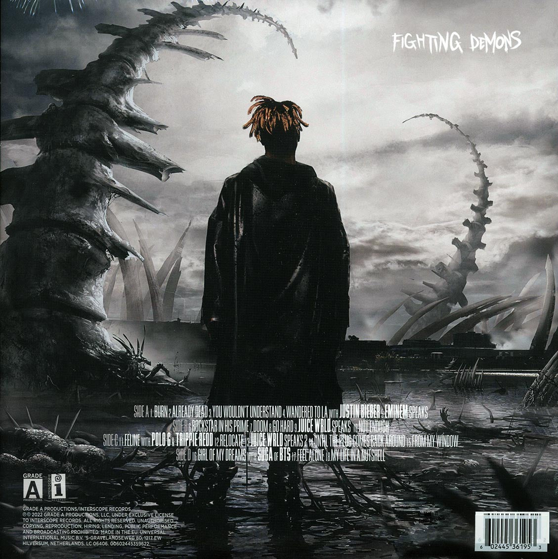 Juice Wrld - Fighting Demons (ltd. ed.) (2xLP) (blue vinyl) - Vinyl LP, LP