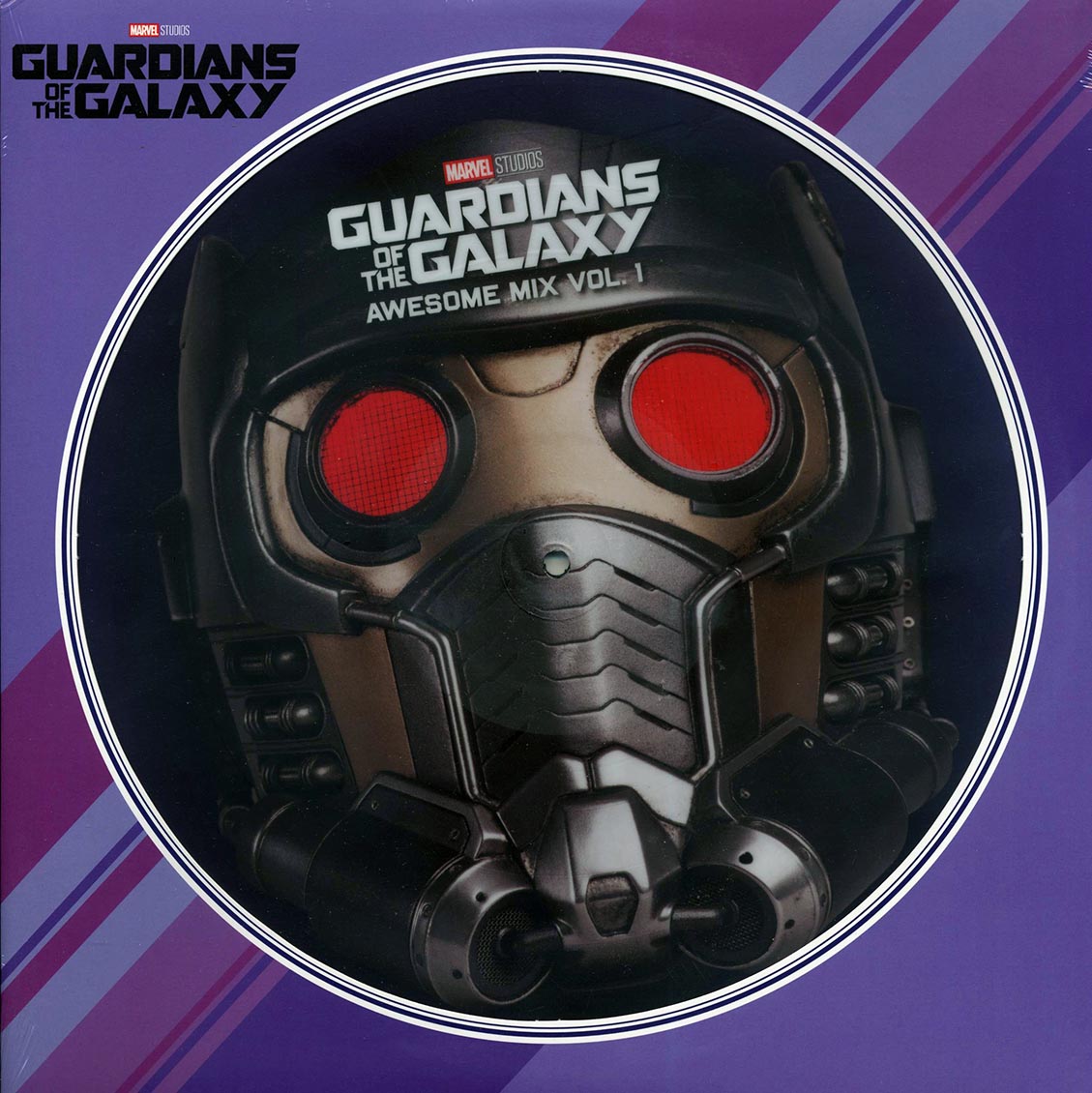 David Bowie, The Raspberries, The Runaways, Elvin Bishop, Blue Swede, Etc. - Guardians Of The Galaxy Awesome Mix Volume 1 (die-cut jacket) (picture disc) - Vinyl LP