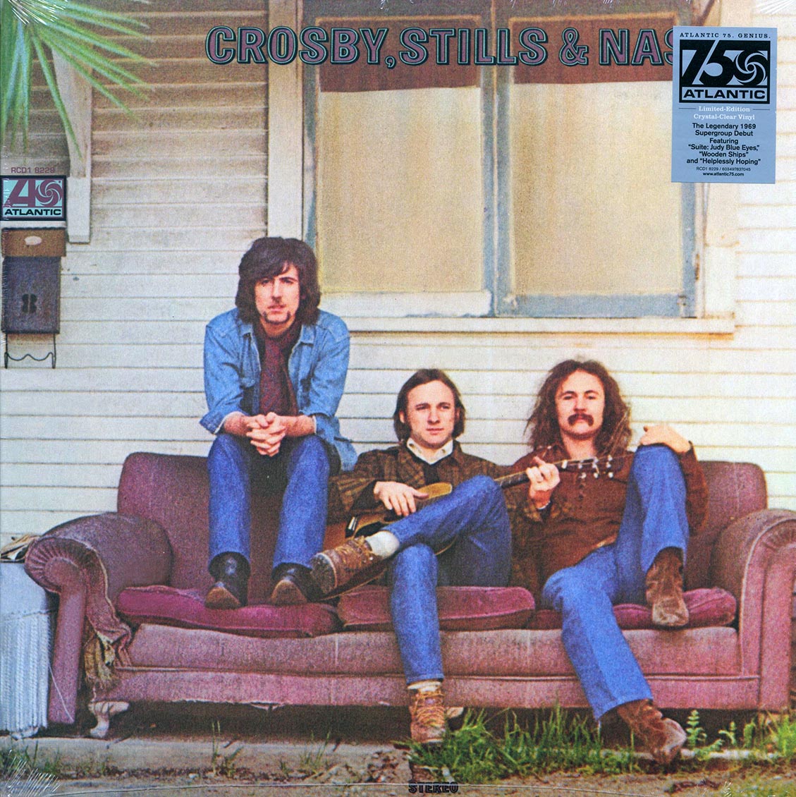 Crosby, Stills & Nash - Crosby, Stills & Nash (ltd. ed.) (clear vinyl) - Vinyl LP