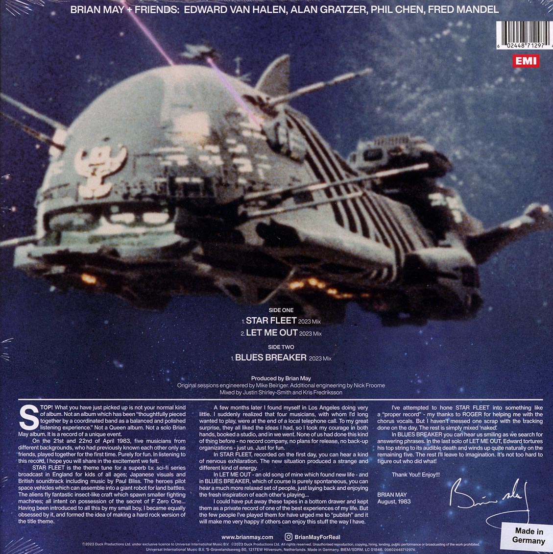 Brian May & Friends - Star Fleet Project (180g) - Vinyl LP, LP