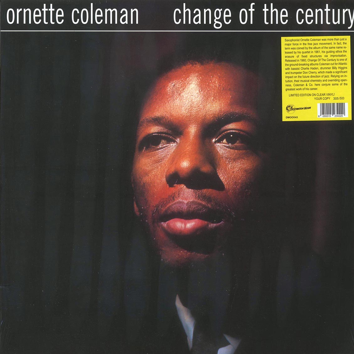 Ornette Coleman - Change Of The Century (ltd. 500 copies made) (clear vinyl) - Vinyl LP