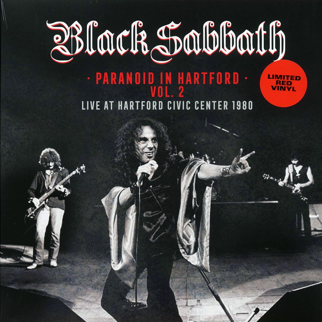 Black Sabbath - Paranoid In Hartford Volume 2: Live At Hartford Civic Center, Hartford Connecticut August 10th 1980 (red vinyl) - Vinyl LP