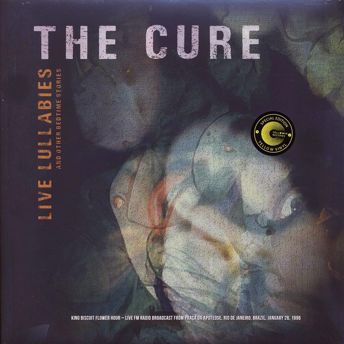 The Cure - Live Lullabies And Other Bedtime Stories: King Biscuit Flower Hour, Praca Da Apoteose, Rio De Janeiro, Jan. 26 1996 (yellow vinyl) - Vinyl LP