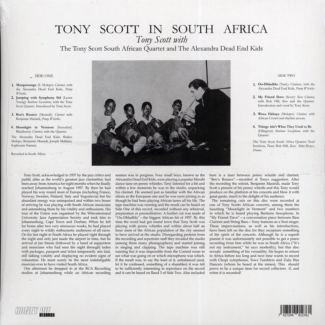 Tony Scott - Tony Scott In South Africa - Vinyl LP, LP