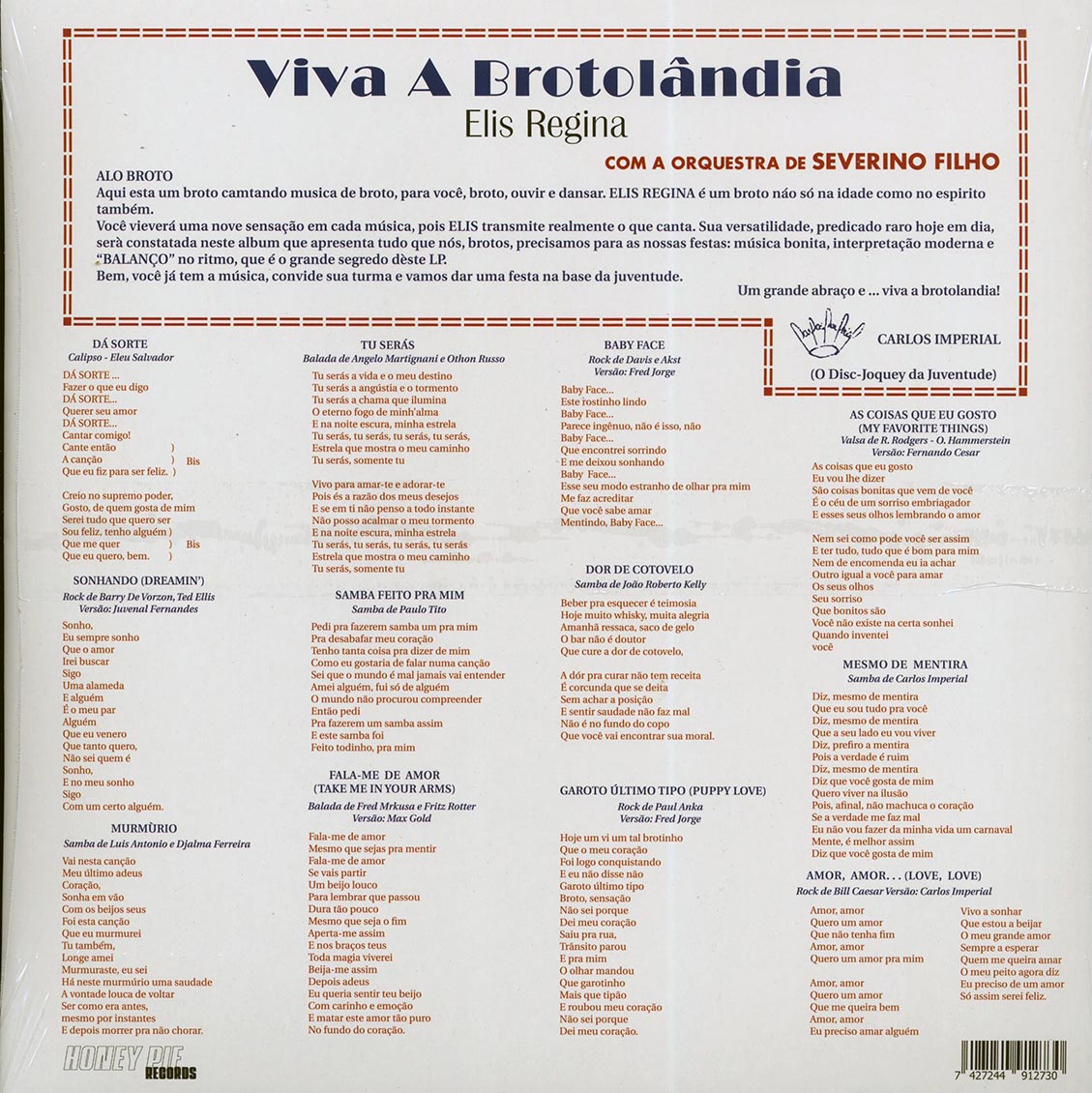 Elis Regina - Viva A Brotolandia - Vinyl LP, LP