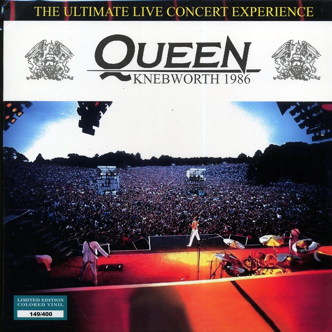 Queen - Knebworth 1986 (ltd. 400 copies made) (green vinyl) - Vinyl LP