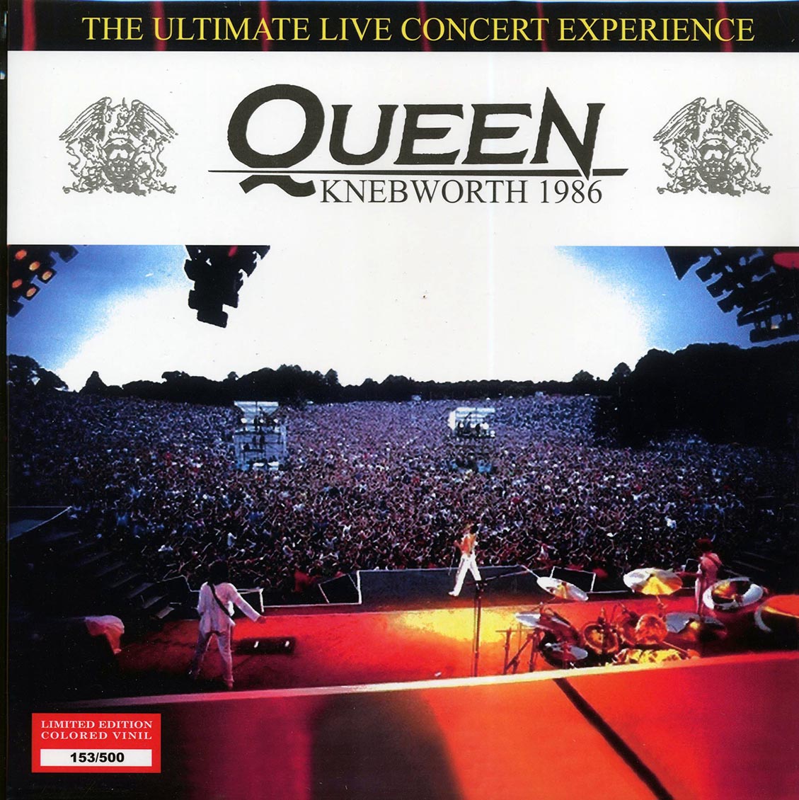 Queen - Knebworth 1986 (ltd. 500 copies made) (red vinyl) - Vinyl LP