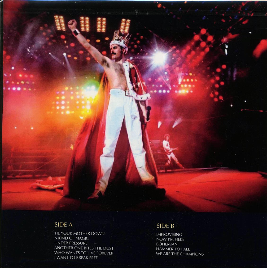 Queen - Knebworth 1986 (ltd. 500 copies made) (red vinyl) - Vinyl LP, LP