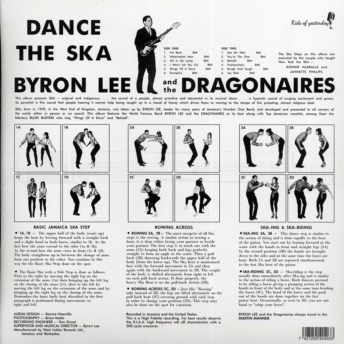 Byron Lee & The Dragonaires - Dance The Ska - Vinyl LP, LP