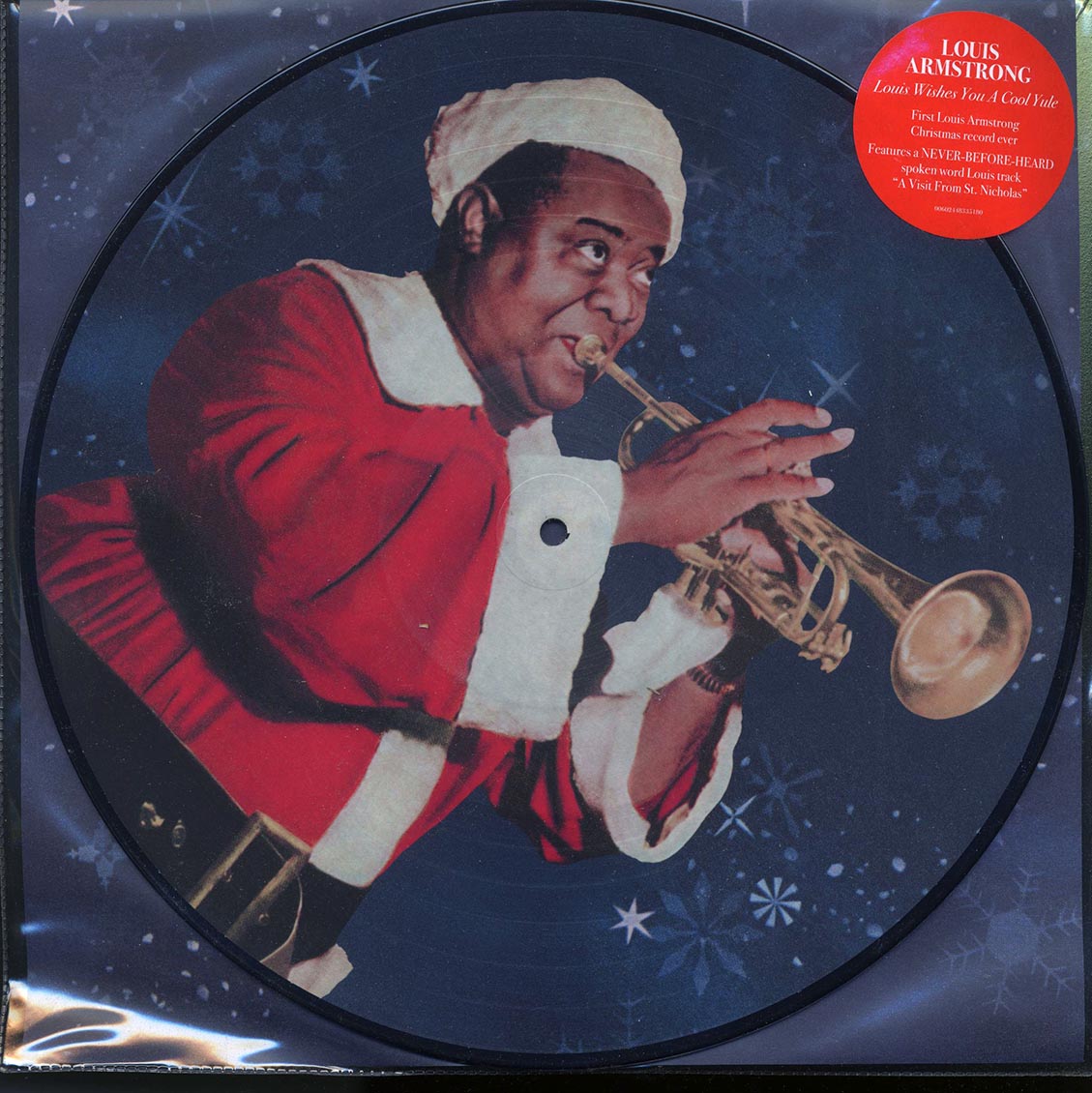 Louis Armstrong - Louis Wishes You A Cool Yule (picture disc) - Vinyl LP