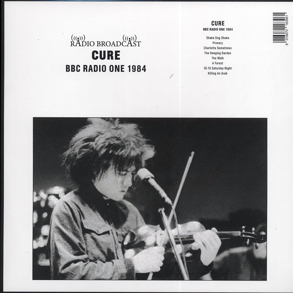 The Cure - BBC Radio One 1984 - Vinyl LP