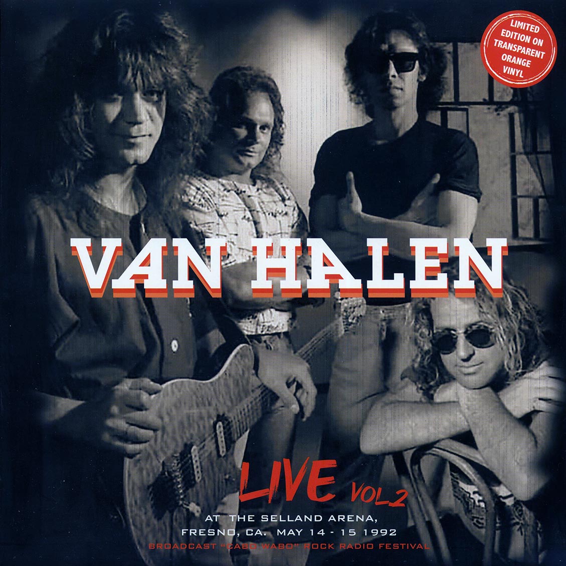 Van Halen - Live At The Selland Arena Volume 2, Fresno, CA, May 14-15 1992 (orange vinyl) - Vinyl LP