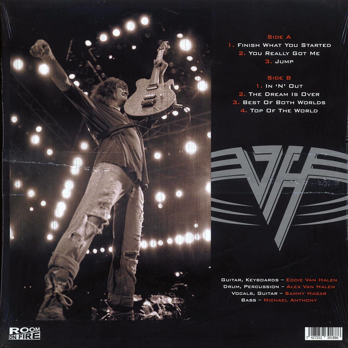 Van Halen - Live At The Selland Arena Volume 2, Fresno, CA, May 14-15 1992 (orange vinyl) - Vinyl LP, LP