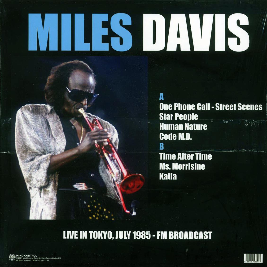 Miles Davis - Live In Tokyo, June 1985 - Vinyl LP, LP