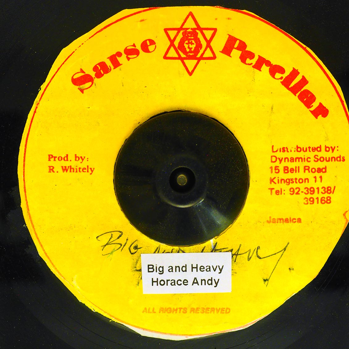 Horace Andy - Big And Heavy  /  Version - 7"