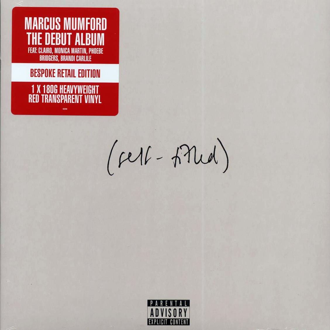 Marcus Mumford - Self-Titled (ltd. ed.) (180g) (red vinyl) (deluxe edition) - Vinyl LP