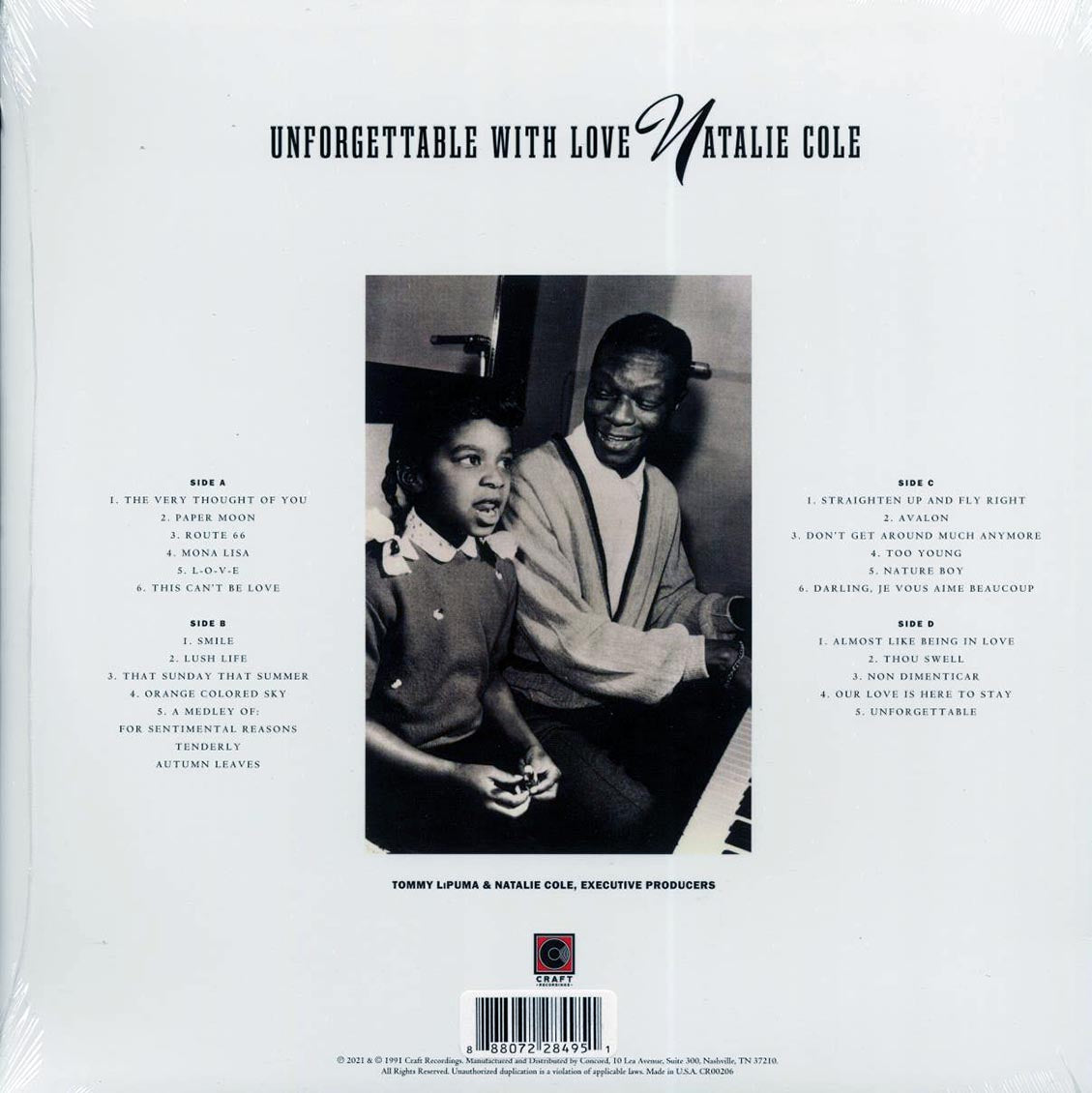 Natalie Cole - Unforgettable (2xLP) (pink vinyl) - Vinyl LP, LP