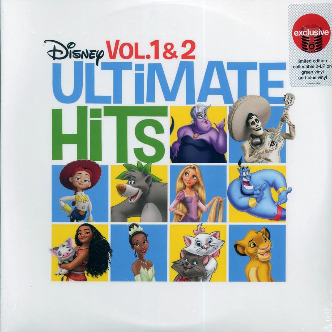 Jerry Goldsmith, Elton John, Randy Newman, Julie Andrews, Dick Van Dyke, Sarah McLachlan, Etc. - Disney Ultimate Hits Volumes 1 & 2 (ltd. ed.) (2xLP) (colored vinyl) - Vinyl LP