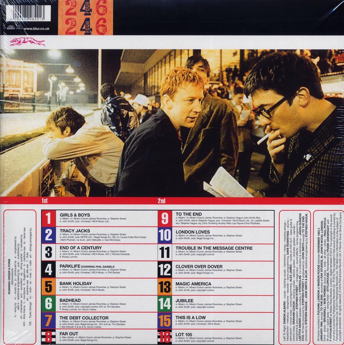 Blur - Parklife (2xLP) (remastered) - Vinyl LP, LP