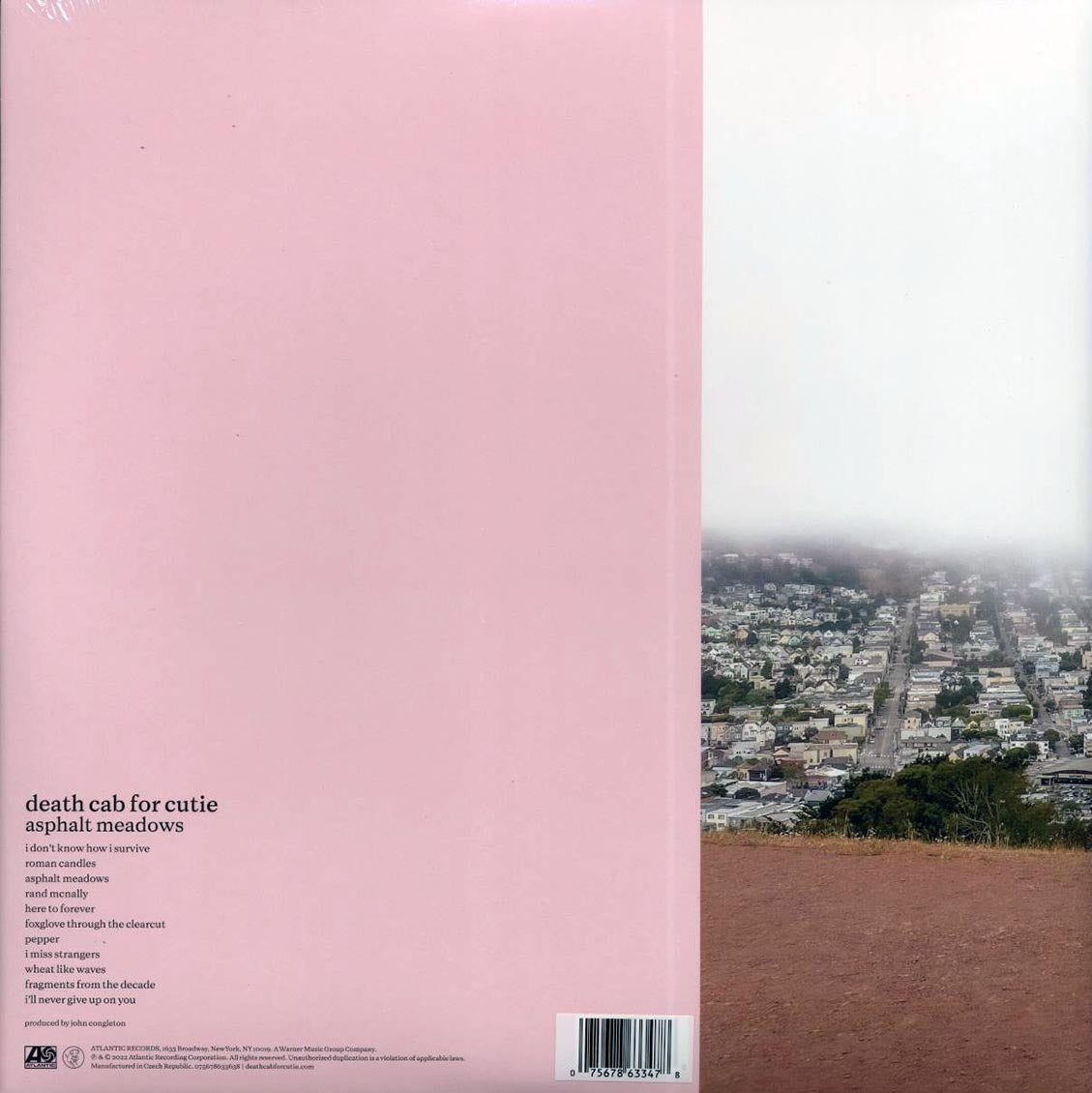 Death Cab For Cutie - Asphalt Meadows (ltd. ed.) (pink vinyl) - Vinyl LP, LP