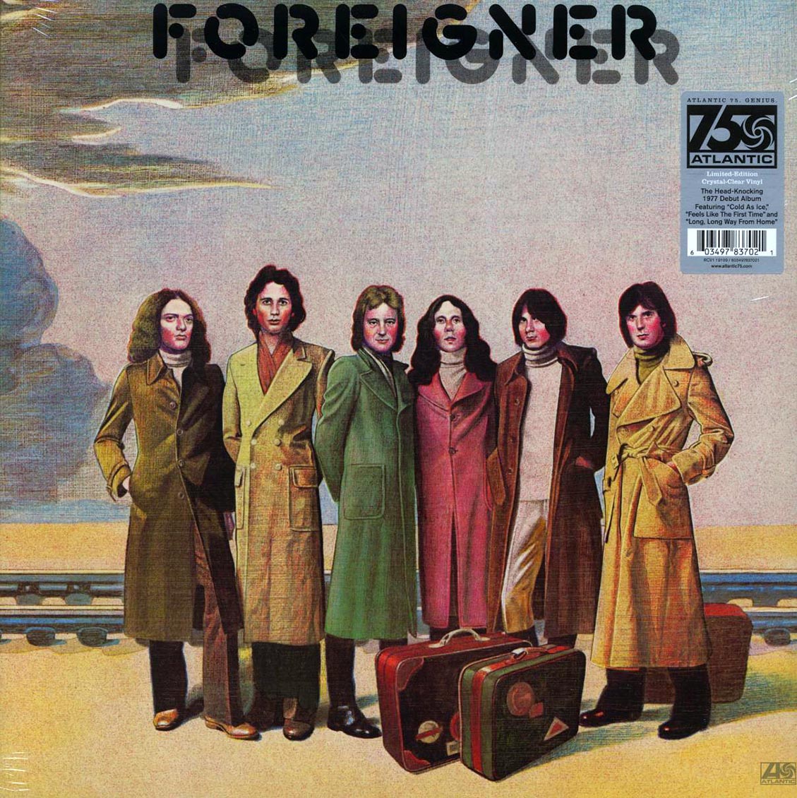 Foreigner - Foreigner (75th Anniv. Ed.) (ltd. ed.) (clear vinyl) - Vinyl LP