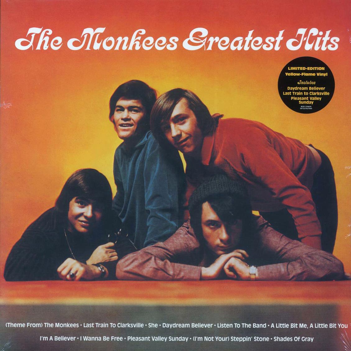 The Monkees - Greatest Hits (ltd. ed.) (yellow vinyl) - Vinyl LP