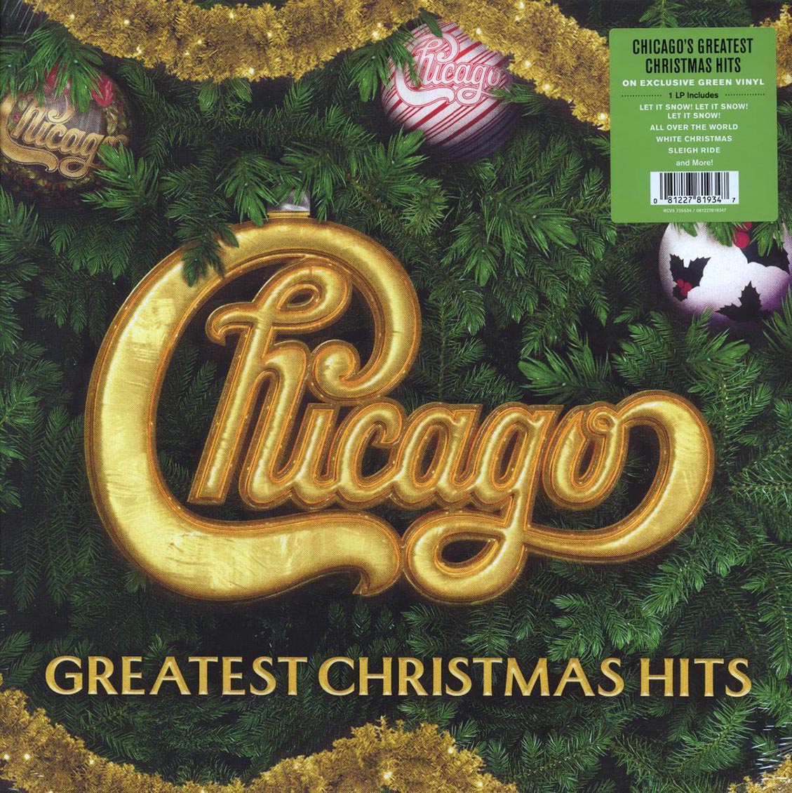 Chicago - Greatest Christmas Hits (ltd. ed.) (green vinyl) - Vinyl LP