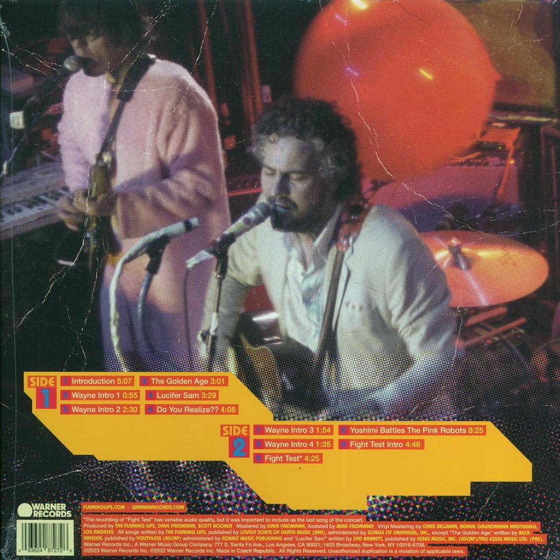 The Flaming Lips - Live 2003: Yoshimi Battles The Pink Robots Live At The Paradise Lounge, Boston Oct. 27, 2002 (RSD 2023) (ltd. ed.) (pink vinyl) - Vinyl LP, LP