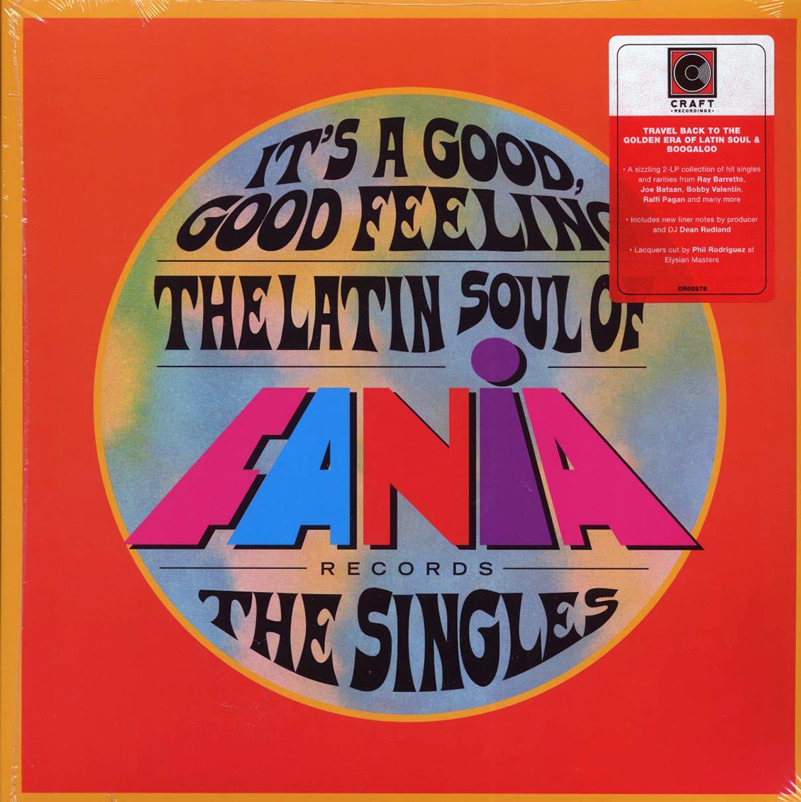 Ray Barretto, Joe Bataan, Bobby Valentin, Raffi Pagan, The Latinaires, Etc. - It's A Good, Good Feeling: The Latin Soul Of Fania Records The Singles (28 tracks) (2xLP) - Vinyl LP