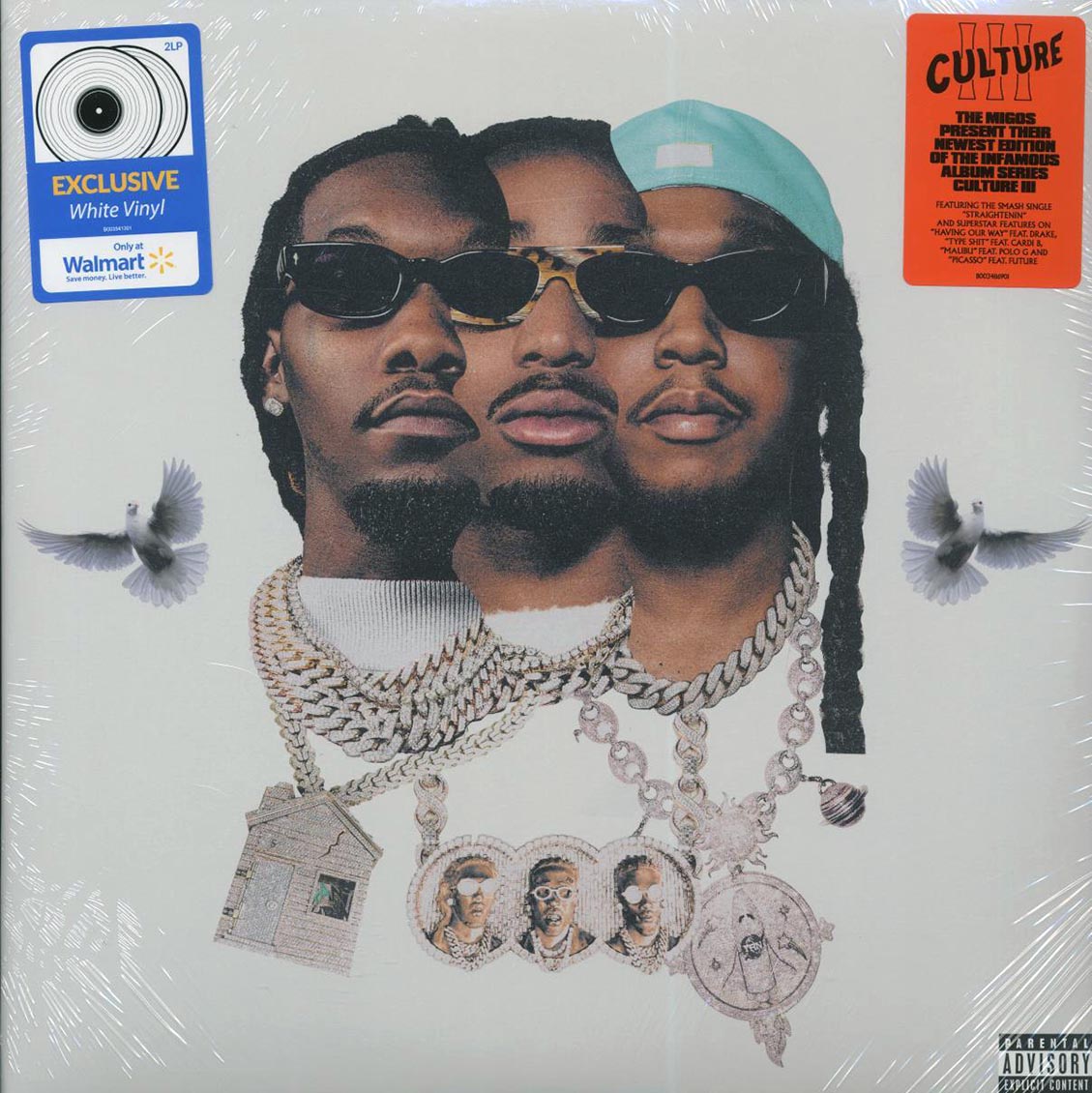 Migos - Culture III (ltd. ed.) (2xLP) (white vinyl) - Vinyl LP