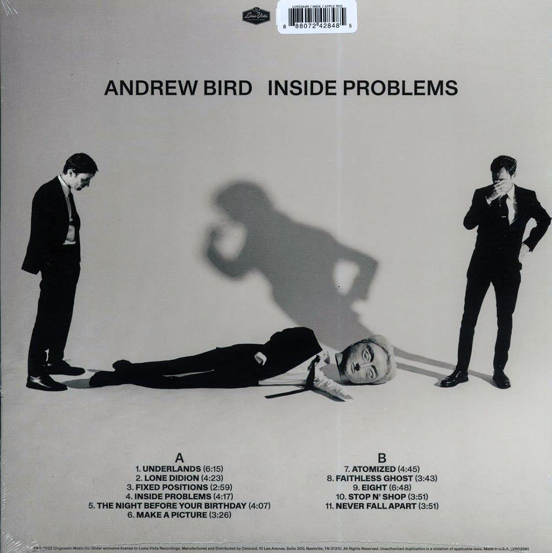 Andrew Bird - Inside Problems (ltd. ed.) (red vinyl) - Vinyl LP, LP