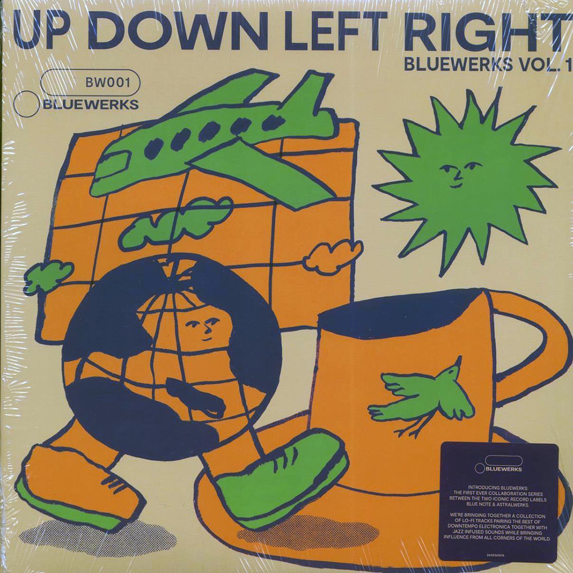 Pete Tong, Zmeyev, Sebastian Kamae, Tysu, Saib, Hitasu, Don Was, Etc. - Up Down Left Right: Bluewerks Volume 1 + Volume 2 - Vinyl LP