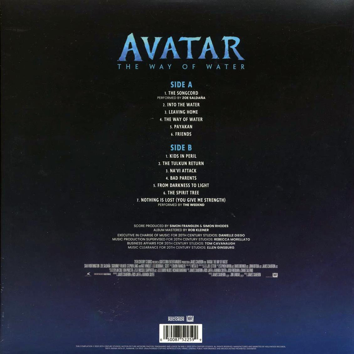 Simon Franglen - Avatar: The Way Of Water, Music From The Original Motion Picture (colored vinyl) - Vinyl LP, LP