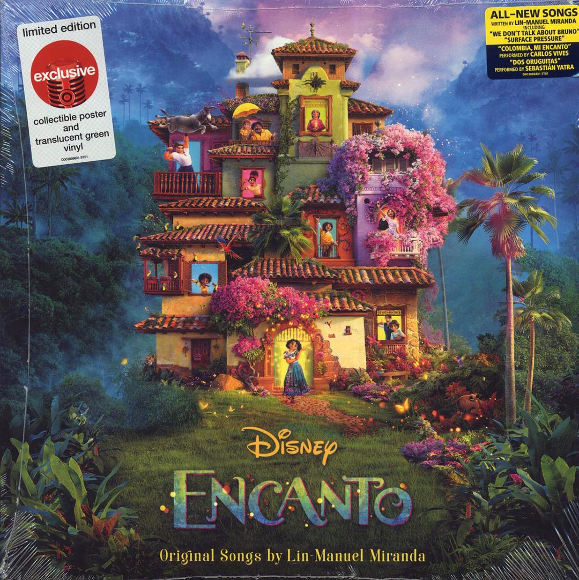 Various - Encanto: Original Songs By Lin-Manuel Miranda (Disney) (ltd. ed.) (green vinyl) - Vinyl LP