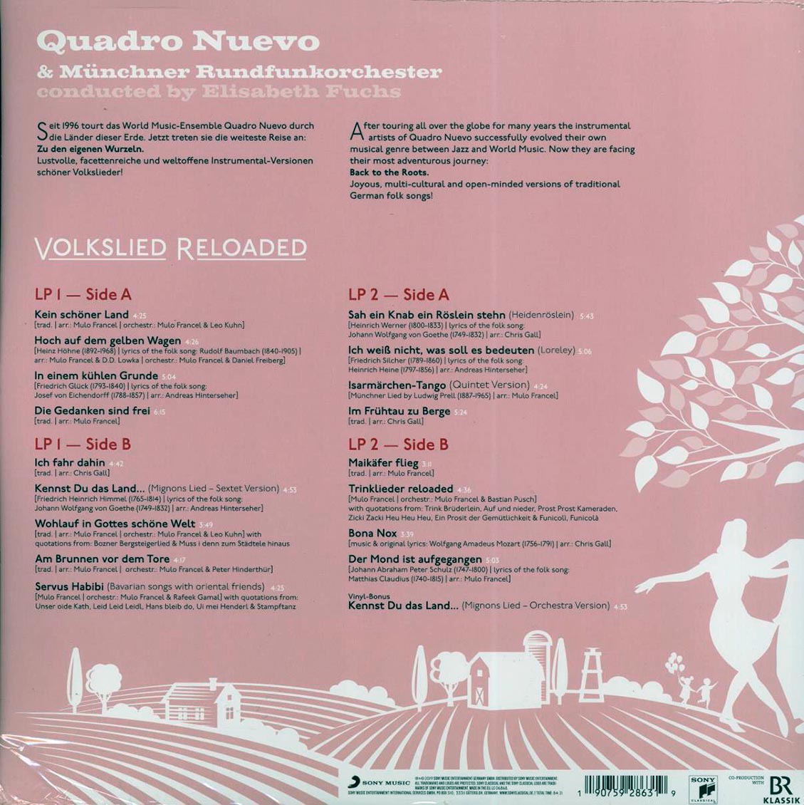 Quadro Nuevo - Volkslied Reloaded (2xLP) - Vinyl LP, LP