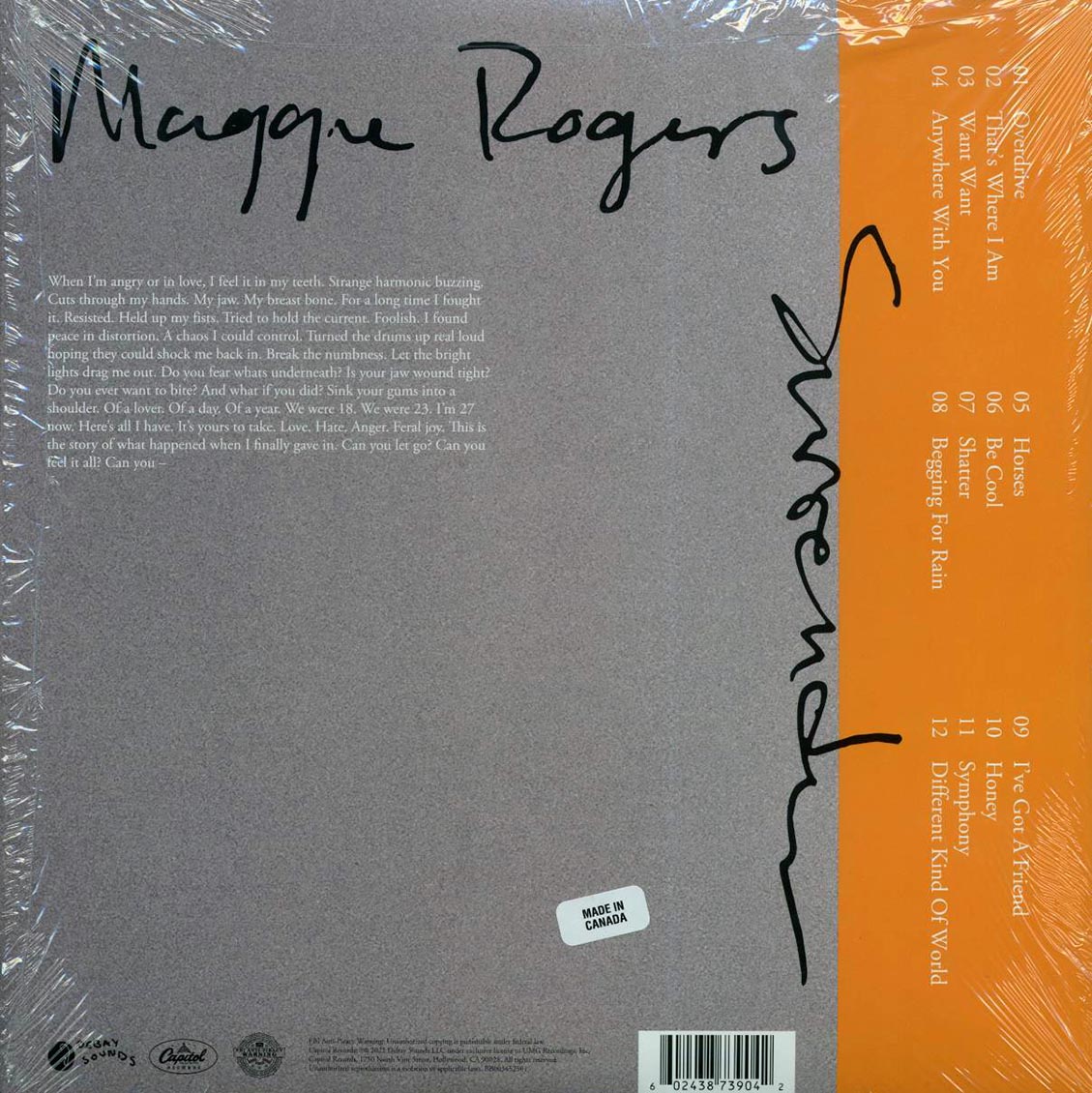 Maggie Rogers - Surrender - Vinyl LP, LP