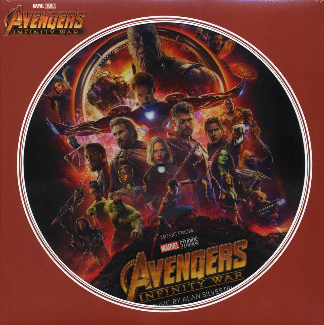 Alan Silverstri - Avengers: Infinity War, Music From Marvel Studios (die-cut jacket) (picture disc) - Vinyl LP