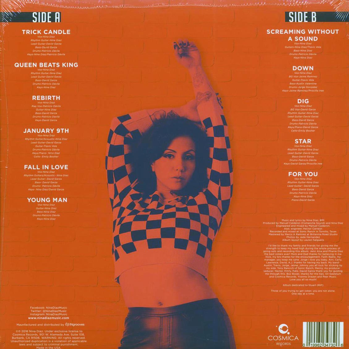 Nina Diaz - The Beat Is Dead (ltd. ed.) (colored vinyl) - Vinyl LP, LP